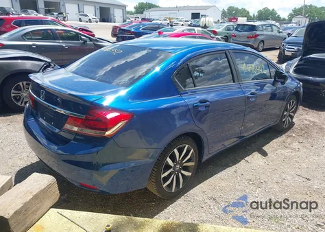 2015 Honda Civic Ex-L from USA, damaged, VIN 19XFB2F96FE084248